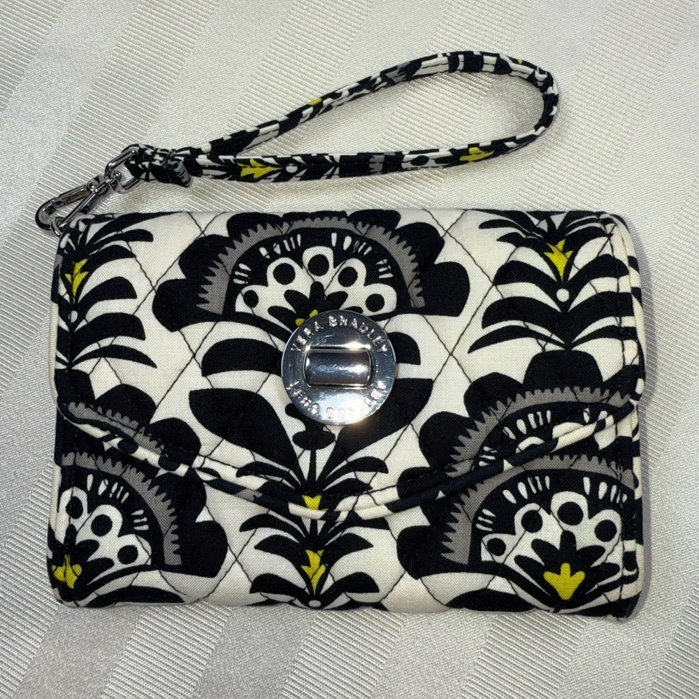 Vera Bradley Smartphone Turnlock Wristlet Fanfare